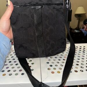 Black Coach Crossbody Bag